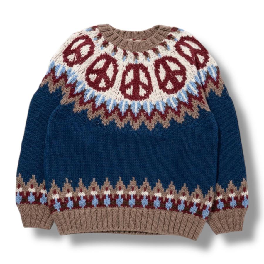 HAVE A GRATEFUL DAY（ハブアグレイトフルデイ） - PEACE PATTERN KNIT 