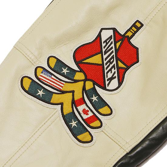 AVIREX（アヴィレックス） アウター レザージャケット スタジャン WILD