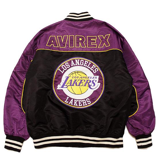 AVIREX x NBA アヴィレックス ロサンゼルス レイカーズ ナイロン AVIREX x NBA アヴィレックス ロサンゼルス レイカーズ ナイロン