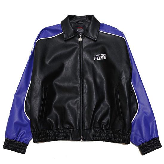 FUBU（フブ） フーブ フェイクレザー ジャケット FAUX LEATHER JACKET