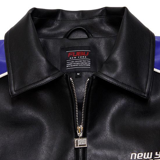 FUBU（フブ） フーブ フェイクレザー ジャケット FAUX LEATHER JACKET