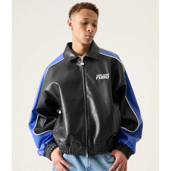 FUBU（フブ） フーブ フェイクレザー ジャケット FAUX LEATHER JACKET