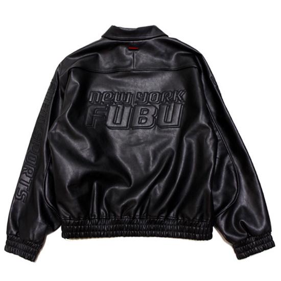 FUBU（フブ） フーブ フェイクレザー ジャケット FAUX LEATHER JACKET