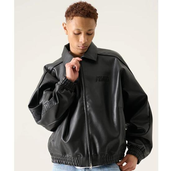 FUBU（フブ） フーブ フェイクレザー ジャケット FAUX LEATHER JACKET