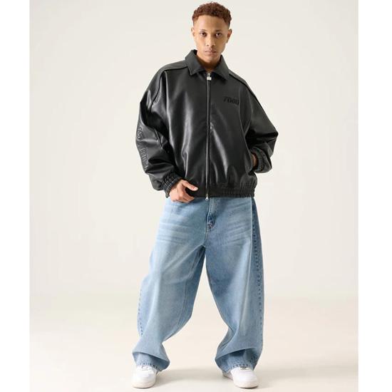 FUBU（フブ） フーブ フェイクレザー ジャケット FAUX LEATHER JACKET