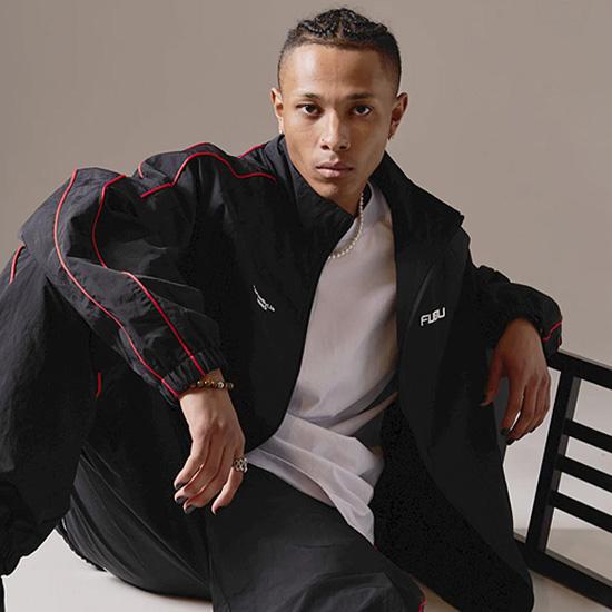 FUBU フブ フーブ ナイロンジャケット トラックジャケット TRACK  