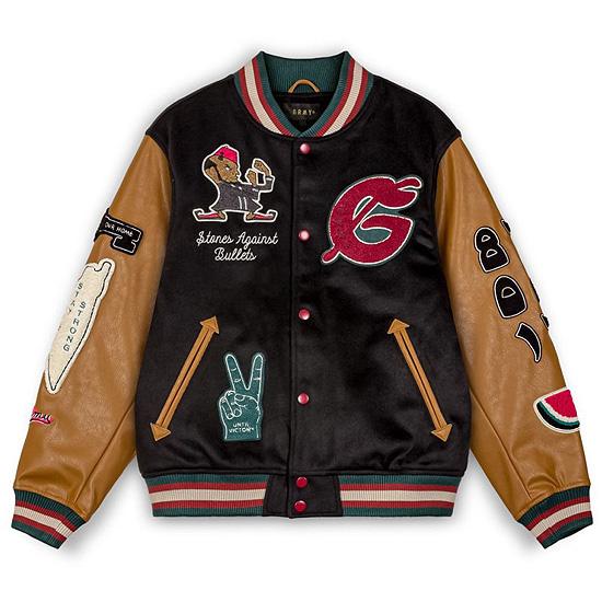 GRIMEY グライミー スタジアムジャケット スタジャン NABLUS BASEBALL 