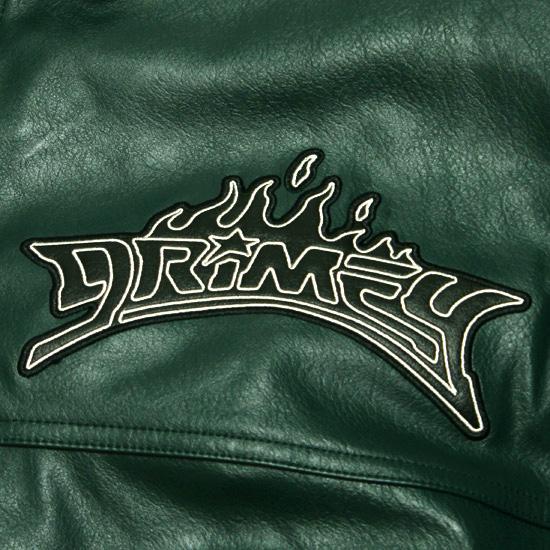 [美品/XL] ラムレザー キルティング レザージャケット 刺繍ワッペン gr243-2.jpg