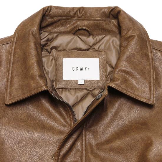 GRIMEY（グライミー） PUレザージャケット CHIEF WATCHER PU LEATHER