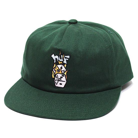 HUF（ハフ） キャップ 帽子 DICEY SNAPBACK CAP ストリート スケート
