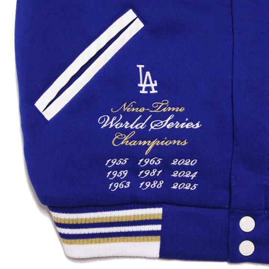 JH DESIGN ロサンゼルス ドジャース スタジャン 2025 MLB WORLDSERIES