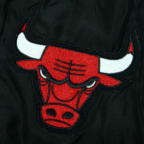 JH DESIGN ジェイエイチデザイン シカゴ ブルズ スタジャン ジャケット CHICAGO BULLS REVERSIBLE VARSITY JACKET リバーシブル 中綿 ブラック 黒 L XL｜soulstyle｜07