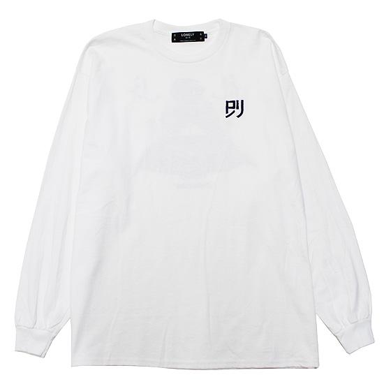 LONELY/論理 LONELY 論理 ロンリー 長袖Tシャツ ロンT KABUTO L/S 