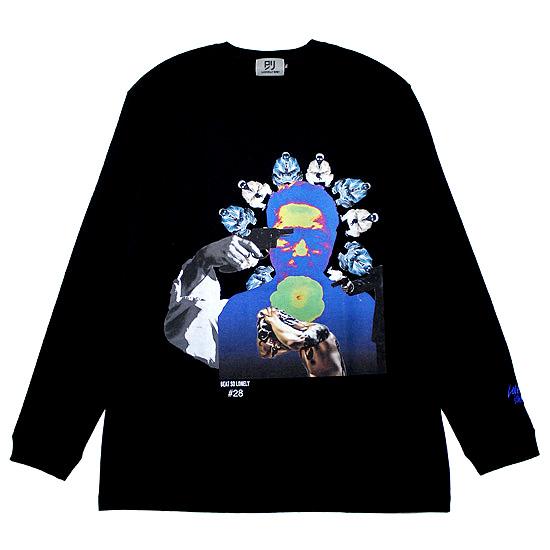 LONELY/論理 LONELY 論理 ロンリー 長袖Tシャツ ロンT KT LONELY L/S 