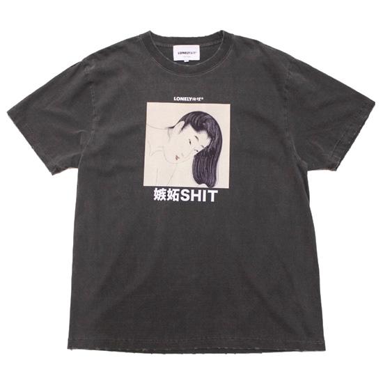 LONELY/論理 LONELY 論理 ロンリー 半袖Tシャツ SHIT SHIT S/S TEE 