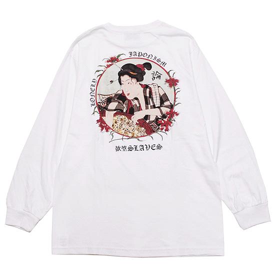LONELY/論理 LONELY 論理 ロンリー 長袖Tシャツ ロンT 物欲 SLAVES L/S 