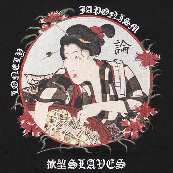 LONELY/論理 LONELY 論理 ロンリー 長袖Tシャツ ロンT 物欲 SLAVES L/S 
