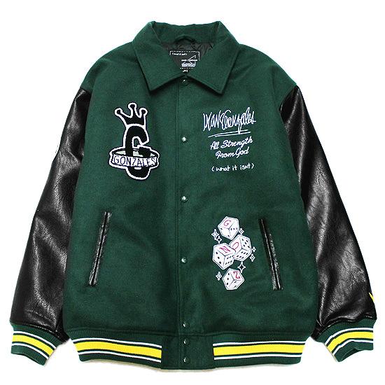 (What it isNt)ART BY MARK GONZALES スタジャン Mark Gonzales（マークゴンザレス） WHAT IT ISNT ART BY MARKGONZALES