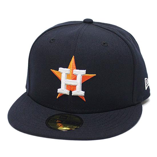NEW ERA ニューエラ ヒューストン アストロズ 5950キャップ 帽子 HOUSTON ASTROS 59FIFTY CAP フラット