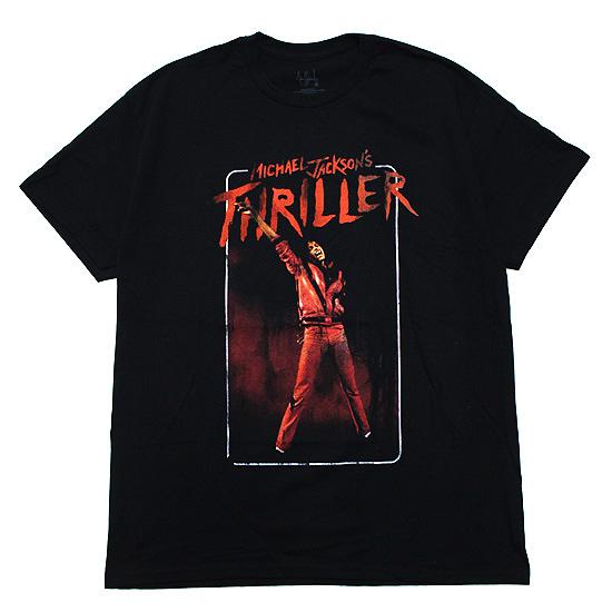 MICHAEL JACKSON マイケルジャクソン スリラー 半袖Tシャツ MICHAEL JACKSON マイケルジャクソン スリラー 半袖Tシャツ