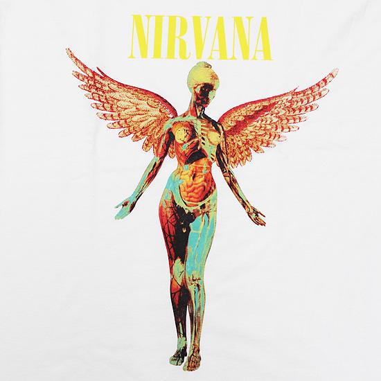 NIRVANA ニルヴァーナ 半袖Tシャツ バンドT IN UTERO S/S TEE