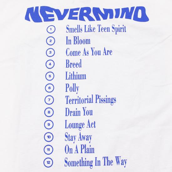 NIRVANA ニルヴァーナ 半袖Tシャツ バンドT NEVERMIND S/S TEE