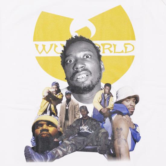 WU-WORLD ウーワールド WU-TANG CLAN ウータンクラン 半袖Tシャツ W