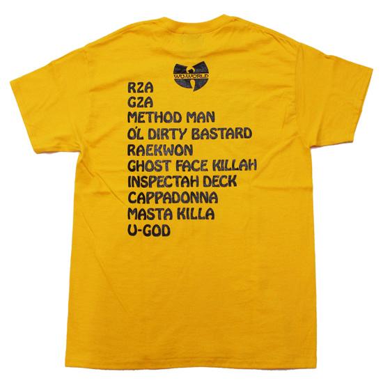 WU-WORLD ウーワールド WU-TANG CLAN ウータンクラン 半袖Tシャツ