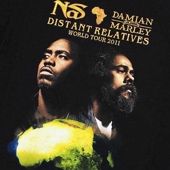 DAMIAN MARLEY ダミアンマーリー 半袖Tシャツ DISTANT RELATIVES S/S
