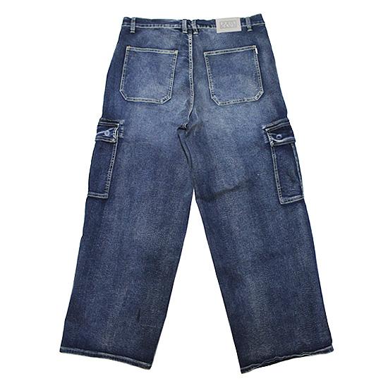 PRO CLUB（プロクラブ） バギーデニムカーゴパンツ HEAVYWEIGHT BAGGY 