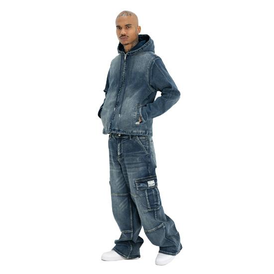 PROCLUB デニムジャケット　M PRO CLUB（プロクラブ） デニムジャケット HEAVYWEIGHT DENIM ZIP-UP