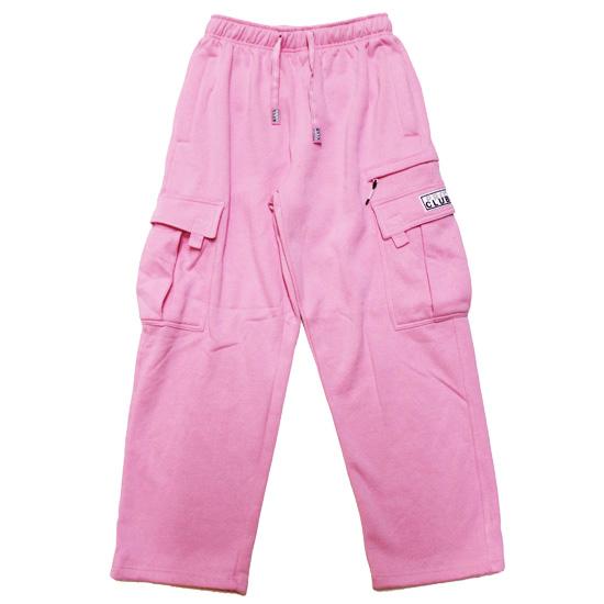 PRO CLUB ヘビーウェイト カーゴパンツ M ピンク PRO CLUB（プロクラブ） スウェットカーゴパンツ OG CARGO SWEATPANTS