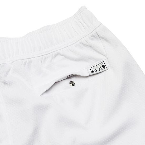 PRO CLUB プロクラブ メッシュショーツ バスケットボールショーツ PERFORMANCE BASKETBALL SHORTS ルーズシルエット ストレッチ ロゴ ホワイト 白 L XL｜soulstyle｜05