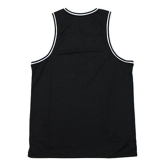 PRO CLUB プロクラブ メッシュタンクトップ バスケットボールジャージ PERFORMANCE BASKETBALL JERSEY ストリート ストレッチ ロゴ ブラック 黒 L XL｜soulstyle｜02