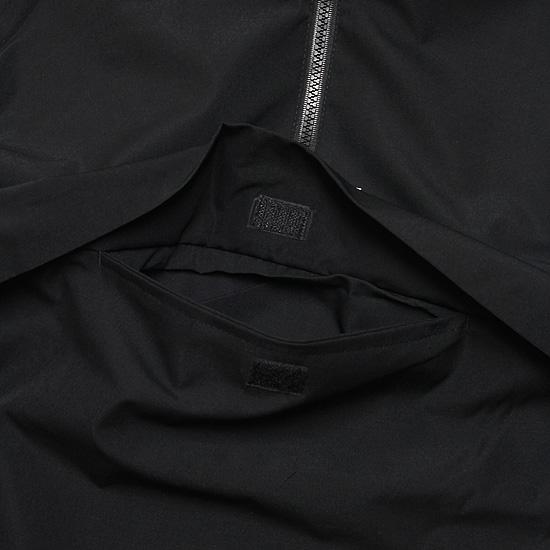 PROCLUBブラックプルオーバーナイロンジャケット2XLプロクラブ アノラック PRO CLUB（プロクラブ） ナイロンアノラックジャケット NYLON ANORAK