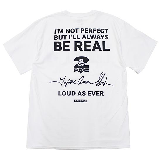 PRIMITIVE PRIMITIVExTUPAC プリミティブx2パック 2PAC 半袖Tシャツ  