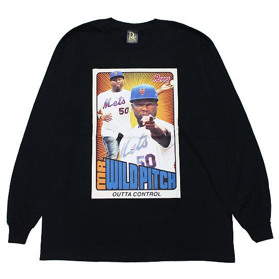 RAP ATTACK ラップ アタック 長袖Tシャツ ロンT Mr.WILD PITCH L/S TEE