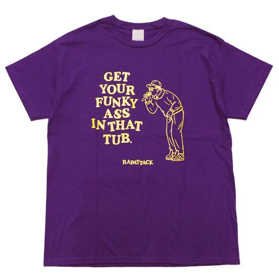RAP ATTACK ラップ アタック 半袖Tシャツ GET YOUR FUNKY ASS.. S/S