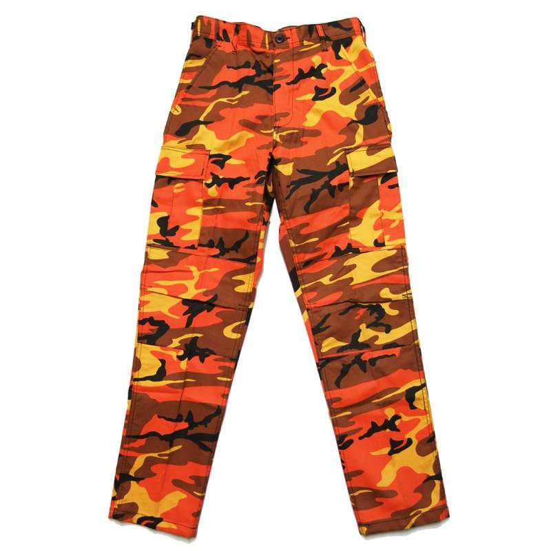 Rothco ロスコ カーゴパンツ タクティカルbduパンツ Tactical u Pants メンズ ストリート ミリタリー 迷彩柄 65 オレンジカモ S M L Rc17 Soulstyle ソウルスタイル 通販 Yahoo ショッピング