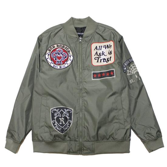 REASON リーズン ジャケット TRUST BOMBER JACKET ストリート