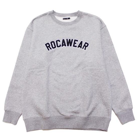 ROCAWEAR ロカウェア スウェット トレーナー COLLEGE CREWNECK SWEAT 