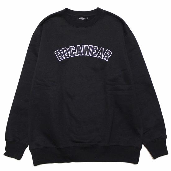 ROCAWEAR ロカウェア スウェット トレーナー COLLEGE CREWNECK SWEAT 