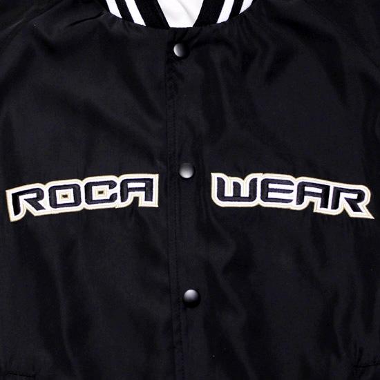 ROCAWEAR ロカウェア　スタジャン　スカジャン　XL 極美品　刺繍 ROCAWEAR ロカウェア ジャケット スタジャン VARSITY JACKET