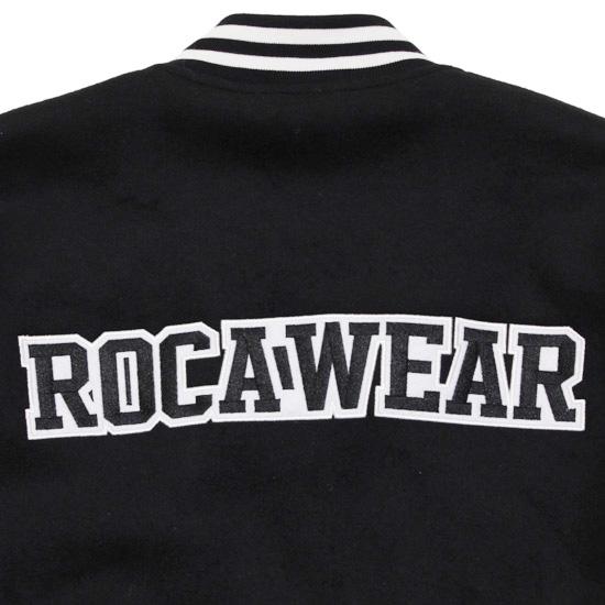 ROCAWEAR ロカウェア ジャケット スタジャン COLLEGE MELTON VARSITY