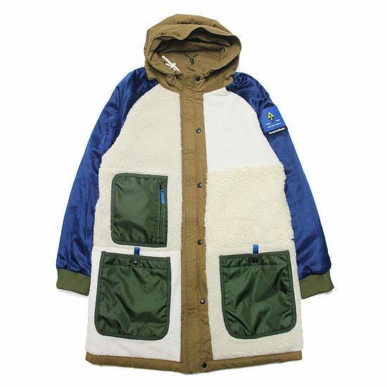 在庫一掃 Scotch Soda スコッチアンドソーダ リバーシブル中綿ロングジャケット アウター Reversible Cotton Teddy Parka Jacket メンズ 防寒 カーキ M L New限定品 Www Kingfishswimming Com