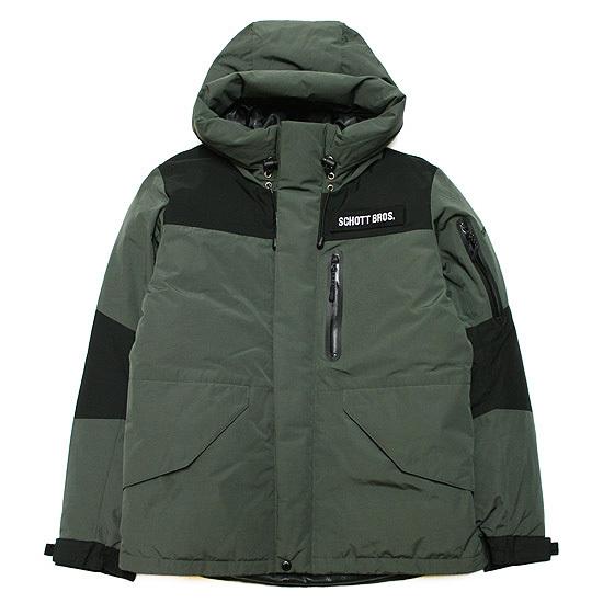 Schott N.Y.C SCHOTT ショット ツートン ダウンジャケット 2TONE DOWN  