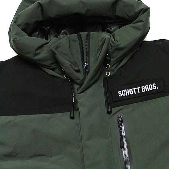 Schott N.Y.C（ショット） SCHOTT ツートン ダウンジャケット 2TONE 