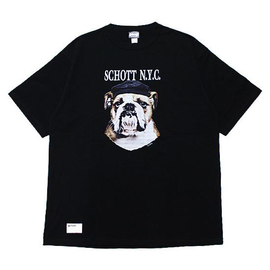 SCHOTT ショット ブルドッグ 半袖Tシャツ BULLDOG S/S TEE アメカジ 