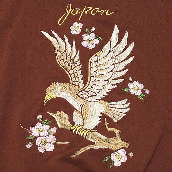 Schott/ショット/ 刺繍入りパーカー Schott N.Y.C（ショット） SCHOTT スウェット パーカー EMB. CHERRY