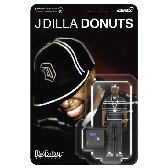 【激レア】新品 J DILLA FIGURE Jディラ フィギュア SUPER7 スーパー7 J DILLA ジェイディラ フィギュア REACTION FIGURES